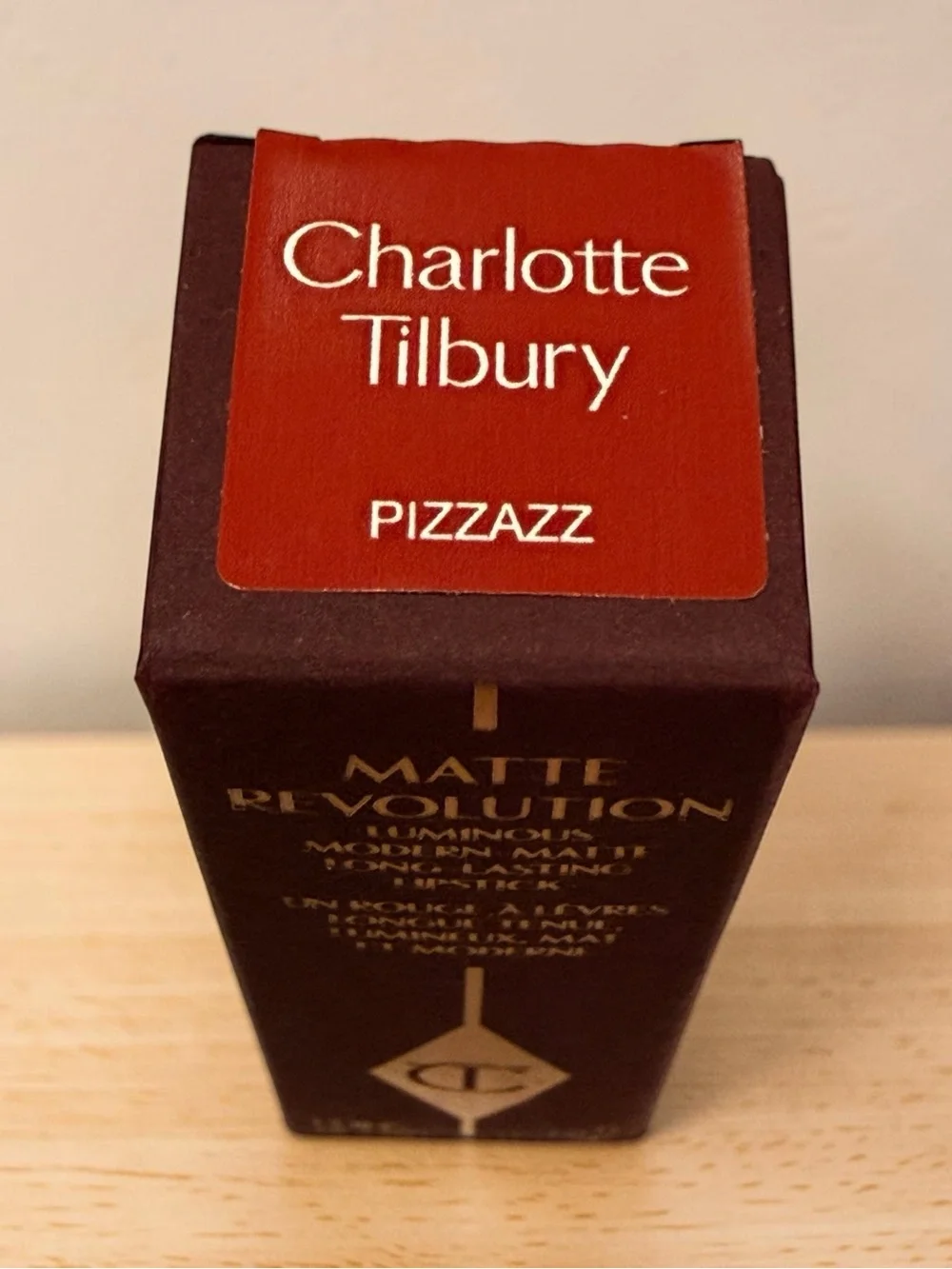 Charlotte Tilbury Matte Revolution Lipstick - Pizzazz Red Accent